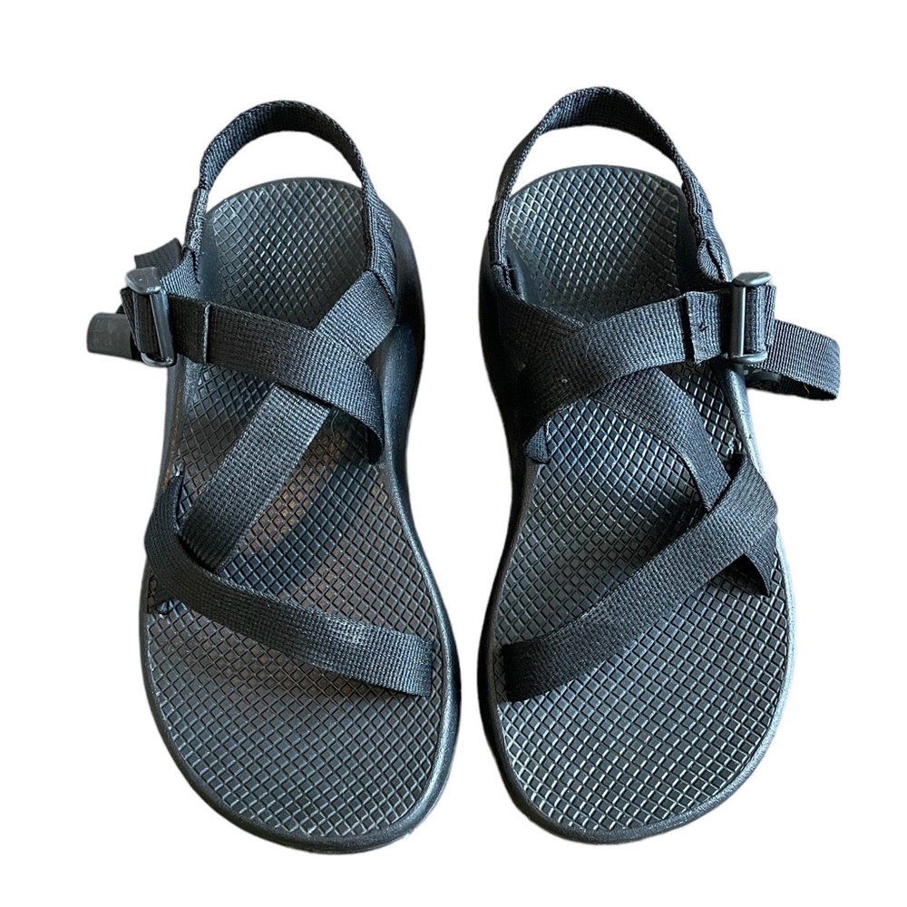 Chaco Z Cloud Black Sandals - Size 7